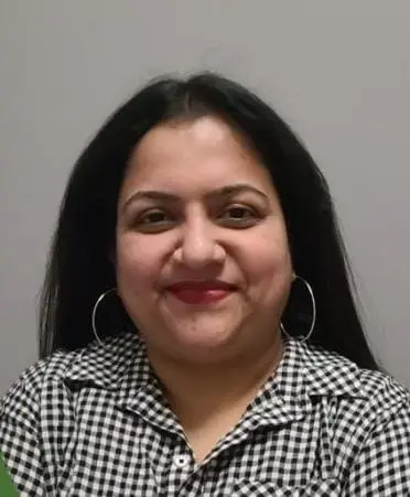 Portrait of Dr. Aarti Koralli, Investment Coordinator – USA